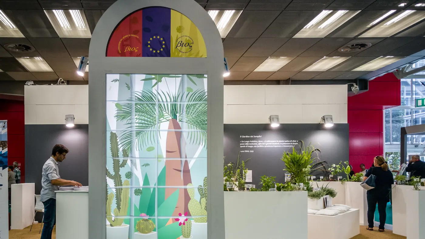 sana 2018 il giardino dei semplici in fiera